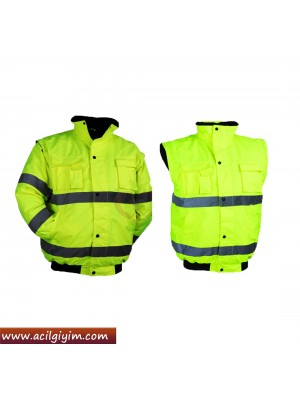 A-015 Kolları Çıkmalı İş Montları A-015 Kolları Çıkmalı İş Montları