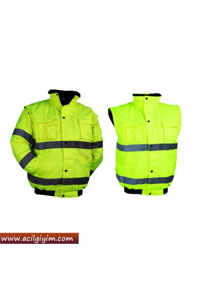 A-015 Kolları Çıkmalı İş Montları