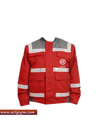 Kırmızı, Reflektörlü Mont